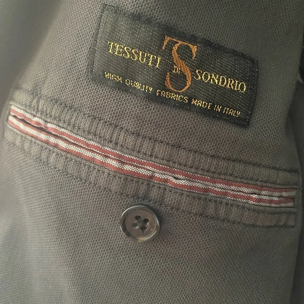 Brooks Brothers Red Fleece Gray Cotton Jacket 42L